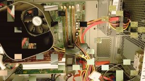 Clean the Motherboard using Compressed Air