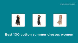 Best Selling 100 Cotton Summer Dresses Women of 2023