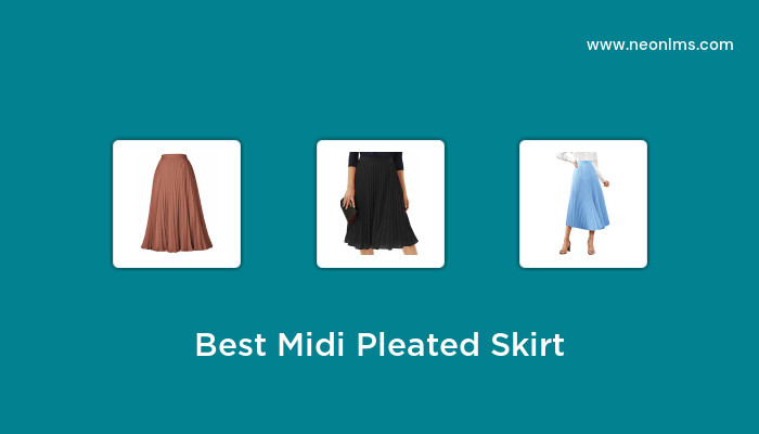 Best Selling Midi Pleated Skirt of 2023