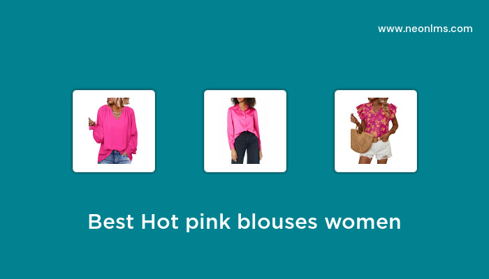 Best Selling Hot Pink Blouses Women of 2023