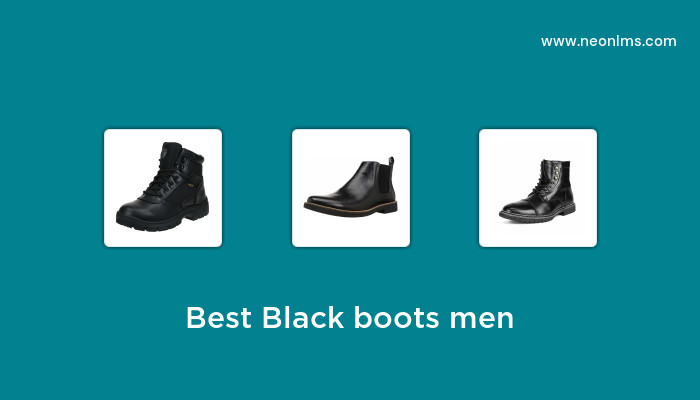 Best Black Boots Men in 2023 - Buying Guide