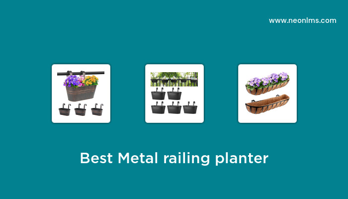 Best Selling Metal Railing Planter of 2023
