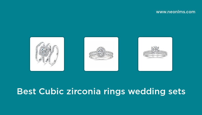 Best Selling Cubic Zirconia Rings Wedding Sets of 2023