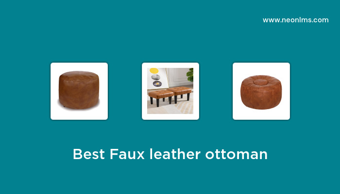 Best Faux Leather Ottoman in 2023 – Buying Guide