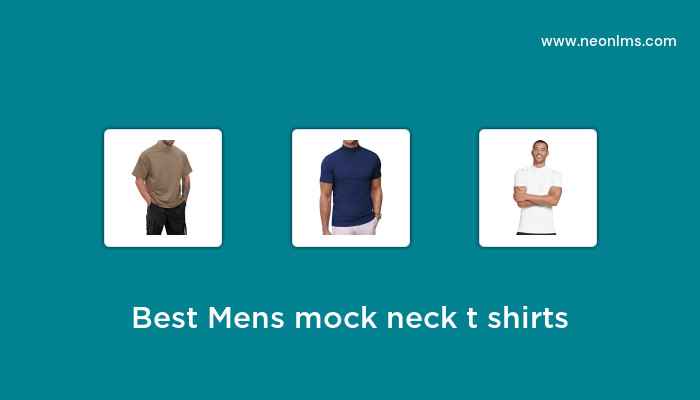 Best Selling Mens Mock Neck T Shirts of 2023