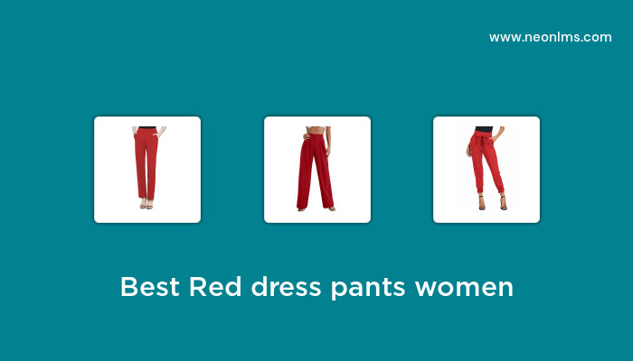 Best Selling Red Dress Pants Women of 2023