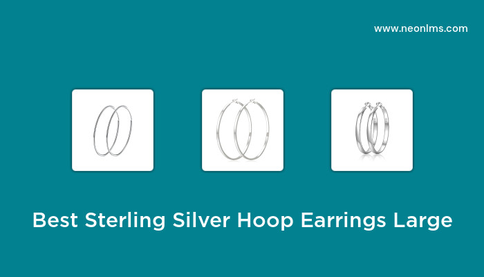 Best Sterling Silver Hoop Earrings Large in 2023 – Buying Guide